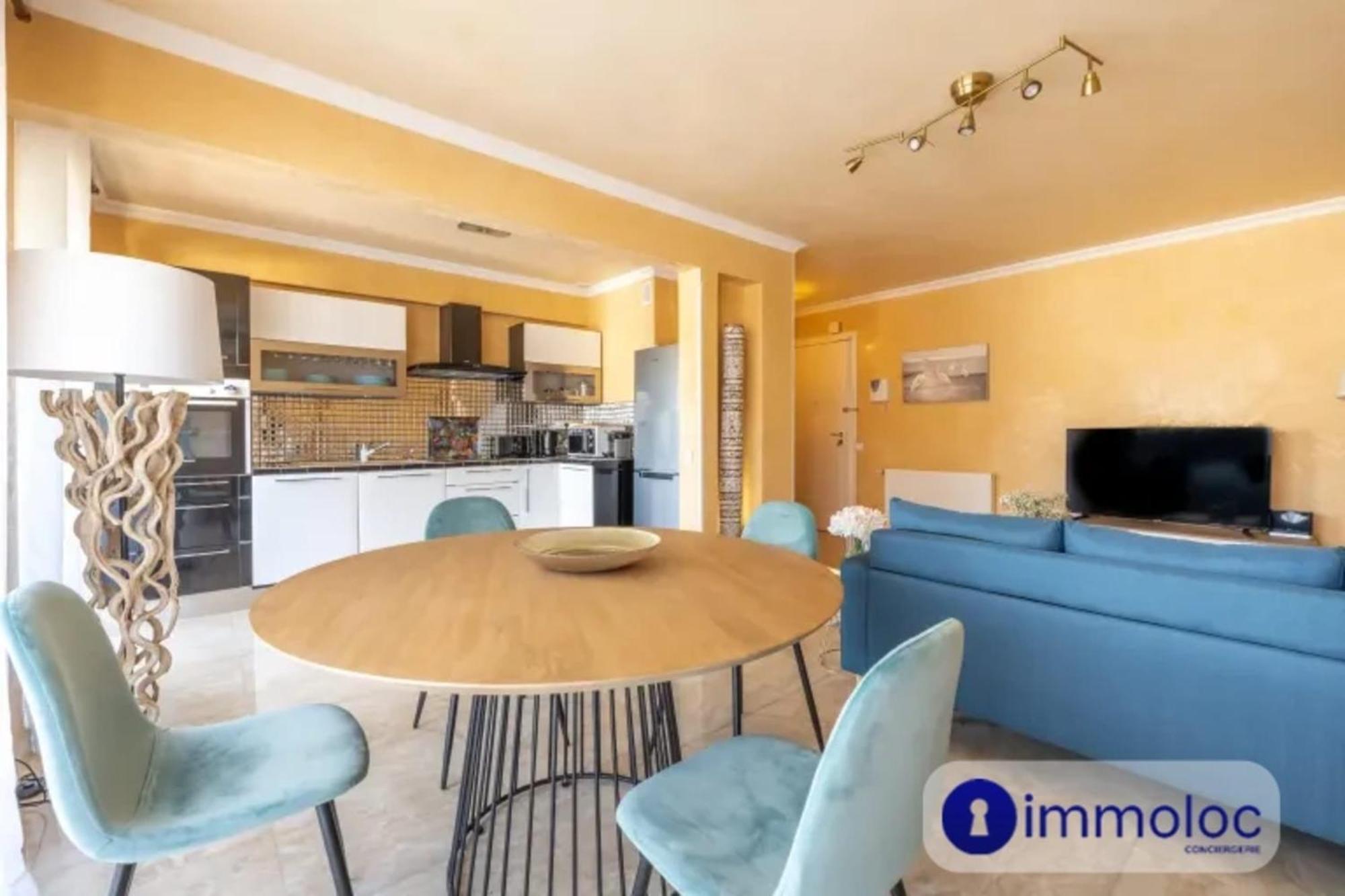 Air-Conditioned Apartment With Terrace Sea View Nice Exterior foto
