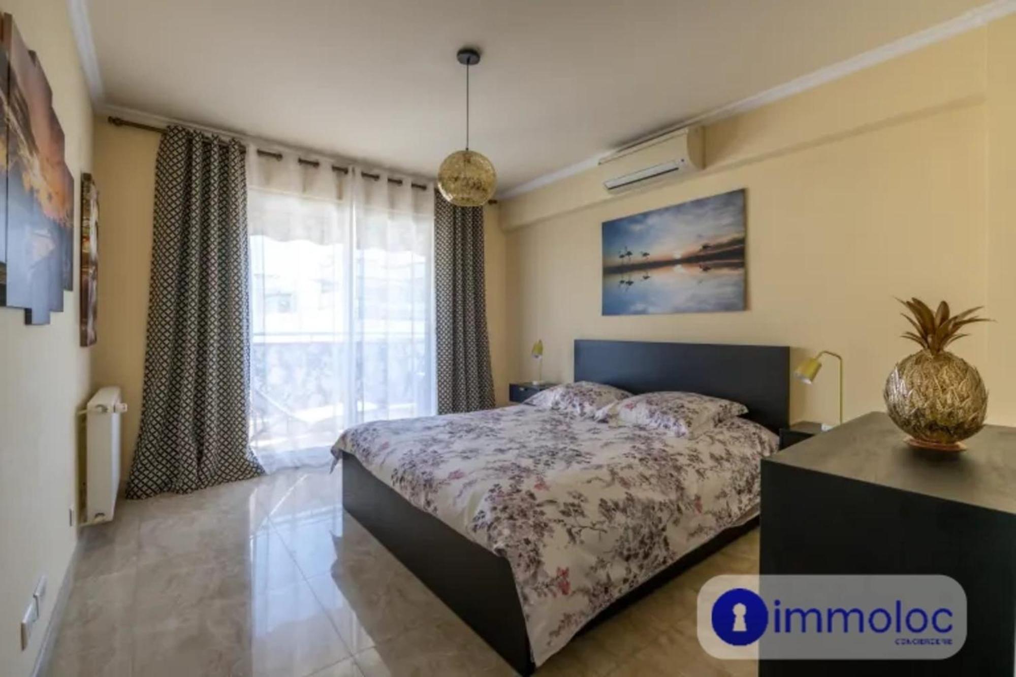 Air-Conditioned Apartment With Terrace Sea View Nice Exterior foto